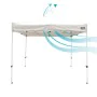 Gazebo Aktive Dobrável Altura ajustável Aço Poliéster 420D Oxford Branco 300 x 320 x 300 cm de Aktive, Sombras - Ref: S890239...