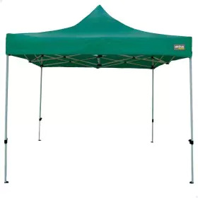 Gazebo Aktive Foldable Adjustable height Steel Polyester 420D Oxford Green 300 x 320 x 300 cm by Aktive, Gazebos - Ref: S8902...