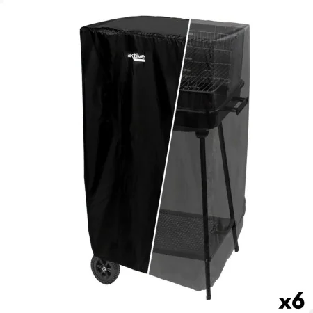 Housse de protection pour barbecue Aktive Noir 6 Unités 74,5 x 109 x 64,5 cm de Aktive, Housses pour barbecue - Réf : S890240...