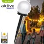 Solar garden lights Aktive Plastic 10 x 34 x 10 cm (24 Units) by Aktive, Pathway Lighting - Ref: S8902409, Price: 53,65 €, Di...