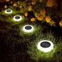 Set de estacas solares de jardín Aktive 4 Piezas ABS 10,5 x 12,5 x 10,5 cm (6 Unidades) de Aktive, Iluminación de caminos - R...