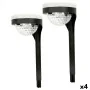 Set of solar garden lights Aktive 2 Pieces polypropylene 11 x 49 x 12 cm (4 Units) by Aktive, Pathway Lighting - Ref: S890241...