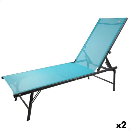 Cama de Rede Aktive Azul 180 x 35 x 49 cm (2 Unidades) de Aktive, Redes de dormir - Ref: S8902430, Preço: 77,34 €, Desconto: %