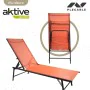 Chaise longue inclinable Aktive Orange 180 x 35 x 49 cm (2 Unités) de Aktive, Bains de soleil - Réf : S8902431, Prix : 84,46 ...