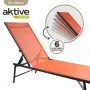 Chaise longue inclinable Aktive Orange 180 x 35 x 49 cm (2 Unités) de Aktive, Bains de soleil - Réf : S8902431, Prix : 84,46 ...