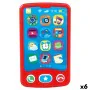 Toy telephone PlayGo Red 6,8 x 11,5 x 1,5 cm (6 Units) by PlayGo, Sound Toys - Ref: S8902504, Price: 29,14 €, Discount: %