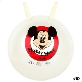 Bola Saltitante Mickey Mouse Ø 45 cm (10 Unidades) de Mickey Mouse, Pula-pula e bolas saltitonas - Ref: S8902725, Preço: 75,0...