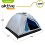 Magasin de campagne Aktive 4 personnes 205 x 130 x 205 cm (2 Unités) de Aktive, Tentes dôme - Réf : S8902879, Prix : 58,24 €,...