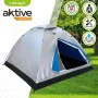 Magasin de campagne Aktive 4 personnes 205 x 130 x 205 cm (2 Unités) de Aktive, Tentes dôme - Réf : S8902879, Prix : 58,24 €,...