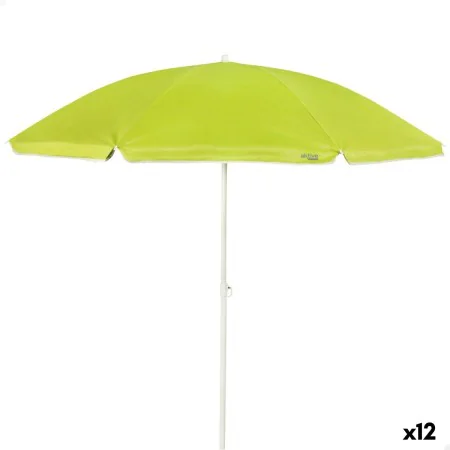 Parasol Aktive Verde Poliéster Metal 200 x 202 x 200 cm (12 Unidades) de Aktive, Sombrinhas - Ref: S8902924, Preço: 110,55 €,...