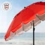 Parasol Aktive Rouge Aluminium 220 x 215 x 220 cm (6 Unités) de Aktive, Parasols - Réf : S8902930, Prix : 190,43 €, Remise : %