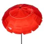 Parasol Aktive Vermelho Alumínio 220 x 215 x 220 cm (6 Unidades) de Aktive, Sombrinhas - Ref: S8902930, Preço: 190,43 €, Desc...