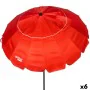 Parasol Aktive Rouge Aluminium 240 x 235 x 240 cm (6 Unités) de Aktive, Parasols - Réf : S8902931, Prix : 193,15 €, Remise : %