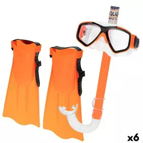 Gafas de Buceo con Tubo y Aletas Colorbaby (6 Unidades) de Colorbaby, Gafas y máscaras - Ref: S8902941, Precio: 31,76 €, Desc...