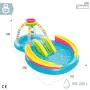 Aufblasbares Planschbecken für Kinder Intex Regenbogen 374 L 295 x 109 x 191 cm (2 Stück) von Intex, Aufblasbare Pools - Ref:...