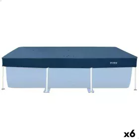 Swimming Pool Cover Intex Navy Blue 260 x 30 x 160 cm Rectangular (6 Units) by Intex, Covers - Ref: S8903072, Price: 61,87 €,...