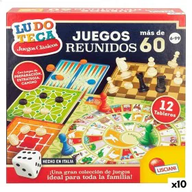 Jogo de Mesa Lisciani Juegos reunidos ES 26 x 1 x 26 cm (10 Unidades) de Lisciani, Jogos com fichas - Ref: S8903179, Preço: 1...