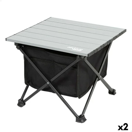 Mesa Plegable Aktive Camping Bolsillo 38 x 30 x 34 cm (2 Unidades) de Aktive, Mesas - Ref: S8903238, Precio: 49,21 €, Descuen...