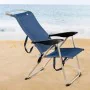 Beach Chair Aktive Navy Blue 47 x 108 x 59 cm (2 Units) by Aktive, Folding Chairs - Ref: S8903247, Price: 80,89 €, Discount: %