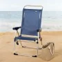 Beach Chair Aktive Navy Blue 47 x 108 x 59 cm (2 Units) by Aktive, Folding Chairs - Ref: S8903247, Price: 80,89 €, Discount: %