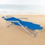 Chaise longue inclinable Aktive Bleu 153 x 33 x 47 cm de Aktive, Bains de soleil - Réf : S8903249, Prix : 43,61 €, Remise : %