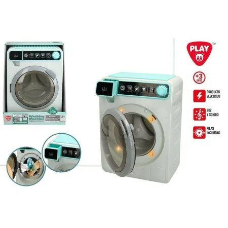 Toy washing machine PlayGo Washing machine Electric 24 x 18 x 12 cm by PlayGo, Light Boxes - Ref: S8903902, Price: 19,69 €, D...