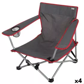 Foldable Camping Chair Aktive (4 Units) by Aktive, Chairs - Ref: S8905259, Price: 49,78 €, Discount: %