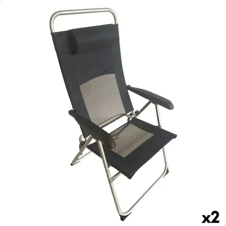 Beach Chair Aktive 48 x 114 x 63 cm by Aktive, Deckchairs - Ref: S8905402, Price: 84,30 €, Discount: %