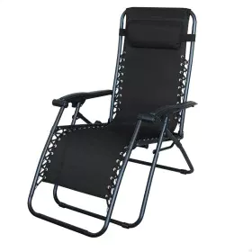 Sun-lounger Aktive Black 52 x 102 x 68 cm by Aktive, Sunloungers - Ref: S8905426, Price: 46,13 €, Discount: %