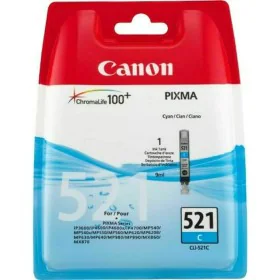 Cartuccia ad Inchiostro Originale Canon CLI-521 Azzurro Ciano di Canon, Toner e inchiostro per stampante - Rif: M0317553, Pre...