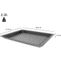 Molde para o Forno BOSCH HEZ629070 Antracite Metal (4,5 cm) (37,4 cm) de BOSCH, Peças sobresselentes e acessórios para eletro...