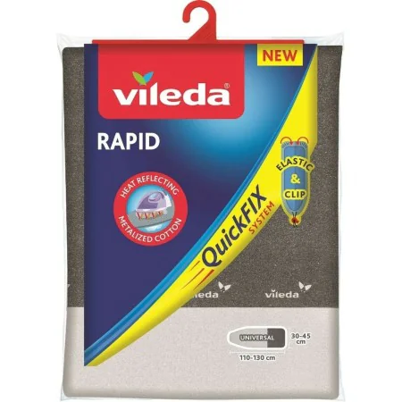 Capa para Tábua de Passar a Ferro Vileda 163253 Cinzento 135 cm de Vileda, Capas para tábuas de engomar - Ref: S9100385, Preç...