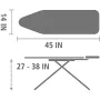 Capa para Tábua de Passar a Ferro Vileda 163253 Cinzento 135 cm de Vileda, Capas para tábuas de engomar - Ref: S9100385, Preç...