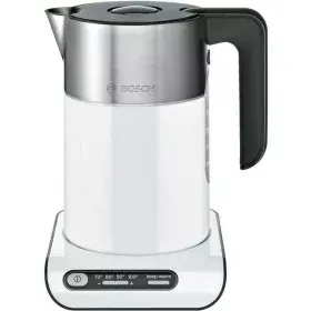 Kettle BOSCH TWK8611P 2400 W White Grey Anthracite plástico,acero inoxidable 2400 W 1,5 L by BOSCH, Electric Kettles - Ref: S...