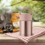 Thermos Feel Maestro MR-1636 Pink Golden Stainless steel 1,1 L by Feel Maestro, Thermoses - Ref: S9103047, Price: 18,13 €, Di...