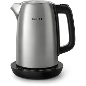 Bouilloire Philips HD9359/90 Acier inoxydable 2200 W Noir métallique 1,7 L de Philips, Bouilloires électriques - Réf : S91034...