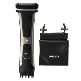 Aparador de Cabelo-Máquina de Barbear Philips Afeitadora corporal apta para la ducha Preto de Philips, Máquina para cortar ca...