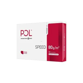 Printer Paper POL International Paper Speed White A4 500 Sheets by POL International Paper, Printing paper - Ref: S9105664, P...