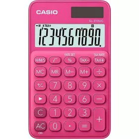 Calculatrice Casio SL-310UC-RD Rouge Plastique 7 x 0,8 x 11,8 cm de Casio, Calculatrices de bureau - Réf : S9105700, Prix : 1...