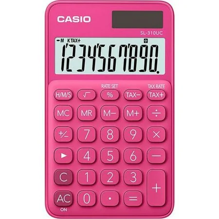 Calculator Casio SL-310UC-RD Red Plastic 7 x 0,8 x 11,8 cm by Casio, Basic - Ref: S9105700, Price: 11,82 €, Discount: %