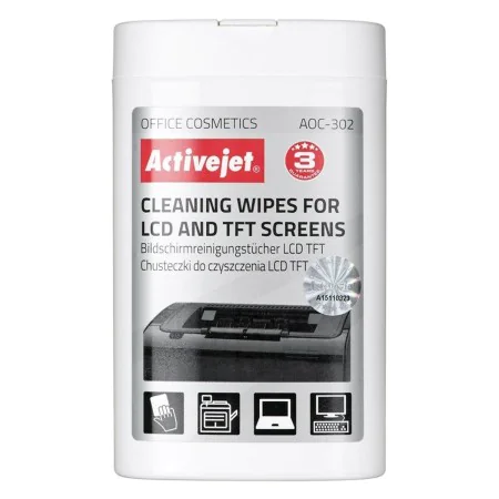 Wipes Activejet AOC-302 by Activejet, Electronics Cleaning Wipes & Swabs - Ref: S9105869, Price: 3,62 €, Discount: %