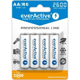 Rechargeable Batteries EverActive EVHRL6-2600 2500 mAh 1,2 V by EverActive, Rechargeable Batteries - Ref: S9106106, Price: 14...