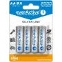 Batterie Ricaricabili EverActive EVHRL6-2000 AA LR6 1,2 V 3.7 V di EverActive, Pile ricaricabili - Rif: S9106108, Prezzo: 11,...