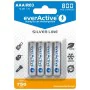 Pilhas Recarregáveis EverActive EVHRL03-800 R03 AAA 1,2 V de EverActive, Pilhas recarregáveis - Ref: S9106109, Preço: 6,46 €,...