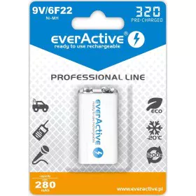 Rechargeable Batteries EverActive EVHRL22 320 mAh 9 V by EverActive, Rechargeable Batteries - Ref: S9106114, Price: 10,29 €, ...