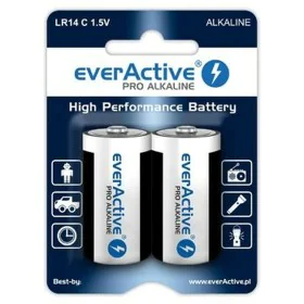 Batteries EverActive Pro LR14 C 1,5 V Type C (2 Units) by EverActive, Disposable Batteries - Ref: S9106125, Price: 3,58 €, Di...