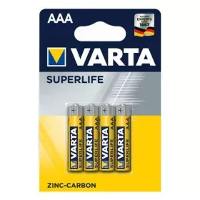 Batterie Varta Superlife AAA 1,5 V (4 Unità) di Varta, Pile monouso - Rif: S9106269, Prezzo: 1,33 €, Sconto: %