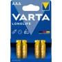 Piles Alcalines Varta 4103 AAA de Varta, Multiprises - Réf : S9106275, Prix : 3,76 €, Remise : %