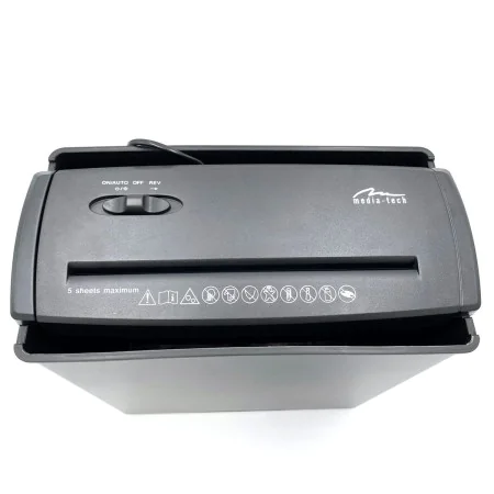 Déchiqueteuse de Papier Media Tech Shredder MT215 V2.0 Noir 8 L de Media Tech, Déchiqueteurs - Réf : S9106379, Prix : 31,15 €...