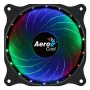 Ventillateur de cabine Aerocool Cosmo 12 Ø 12 cm 1000 rpm RGB LED Ø 12 cm (1 Unité) de Aerocool, Ventilation et refroidisseme...